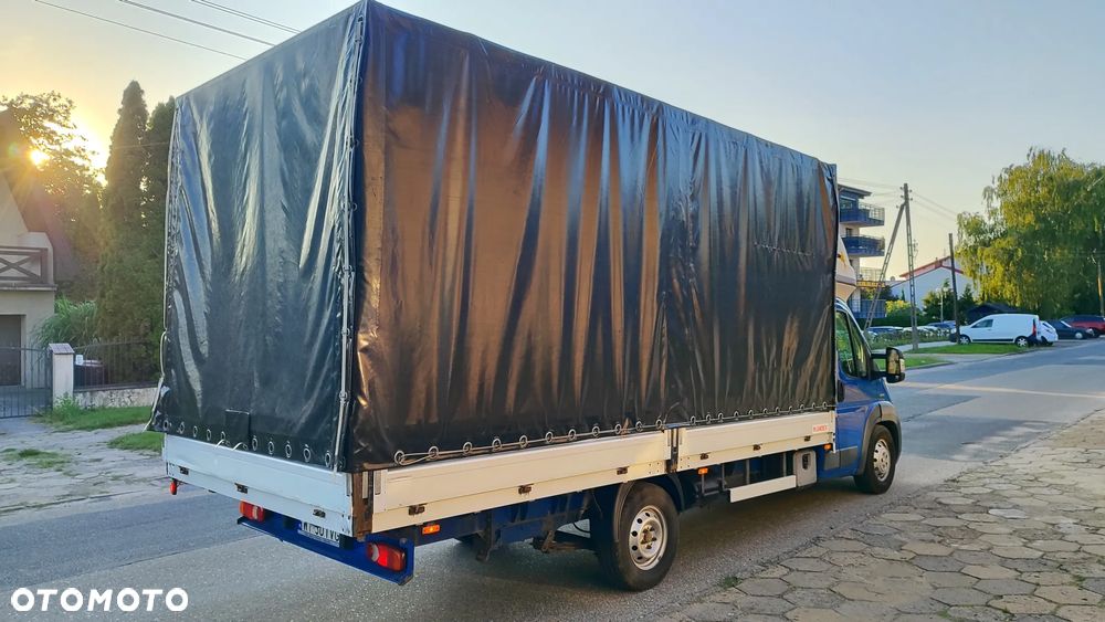 paka skrzynia plandeka 5,0x2,35cm (po zewnętrznej) BURTY ALU do Ducato III max  BOXER JUMPER 06-22, ŁADNY STAN - 4