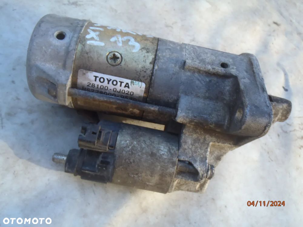 rozrusznik toyota yaris jaris I 1.4 d4d 1.0 1.3 1.5 vvti  jak nowy igła - 7