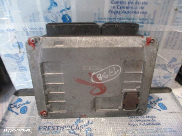 Centralina 03E906033D 5WP4012105 SEAT IBIZA 6L 2002 1.2I 64CV 5P CINZA SIEMENS - 2