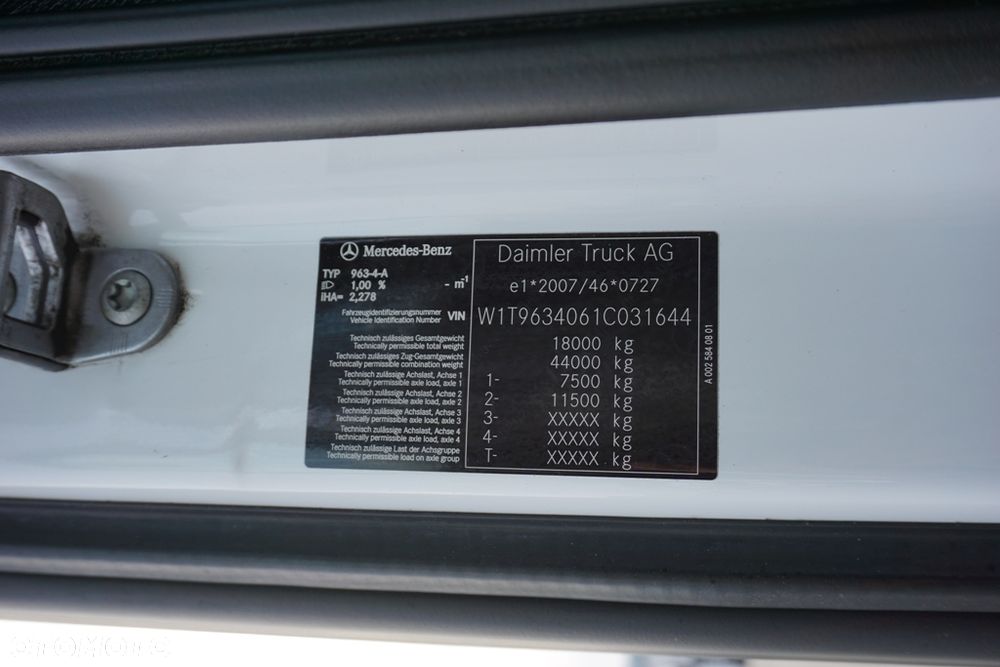 Mercedes-Benz ACTROS / 1851 / EURO 6 / ACC / BIG SPACE - 11