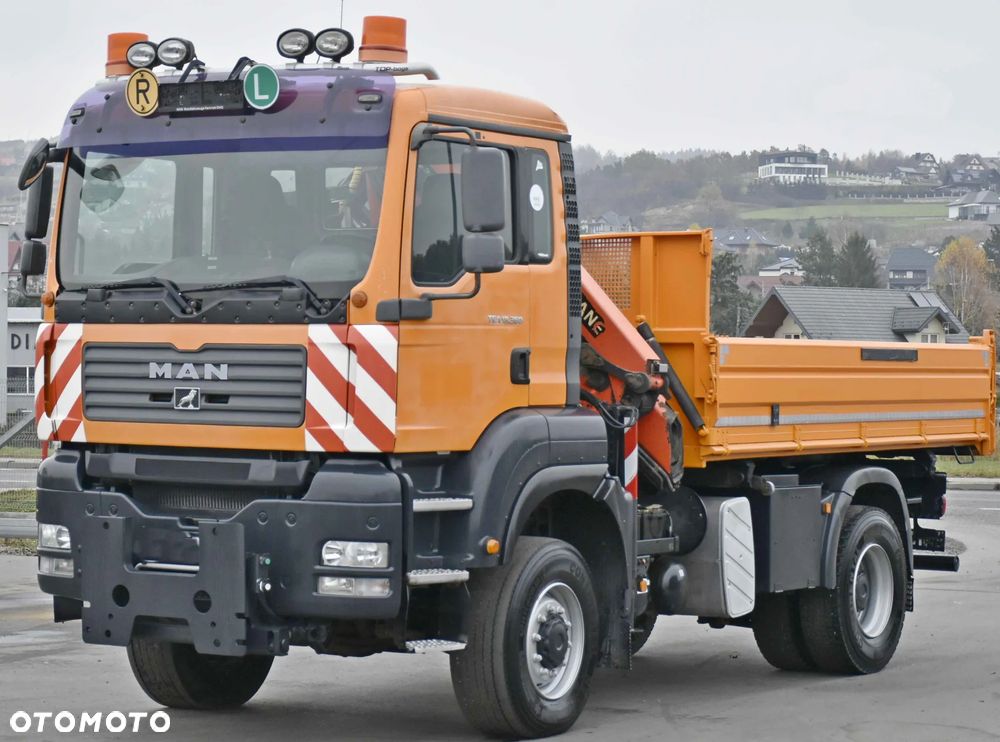 MAN TGA 18.360 * WYWROTKA 4,10 m * PK 10501 + PILOT * 4x4 * STAN BDB - 5