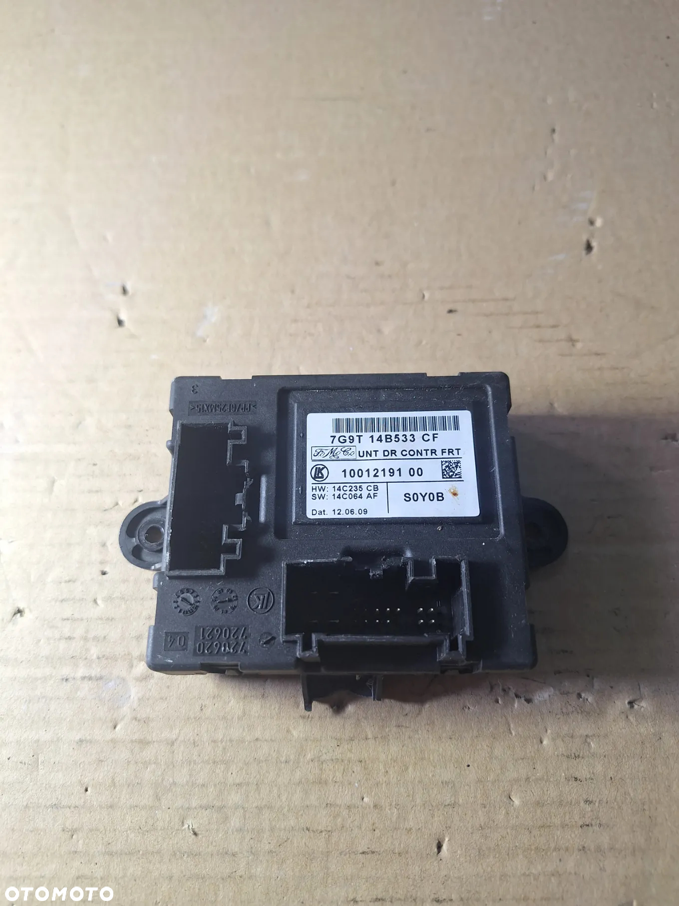 moduł drzwi FORD MONDEO MK4 S MAX MK1 7G9T-14B533-CF   (13/14) - 3