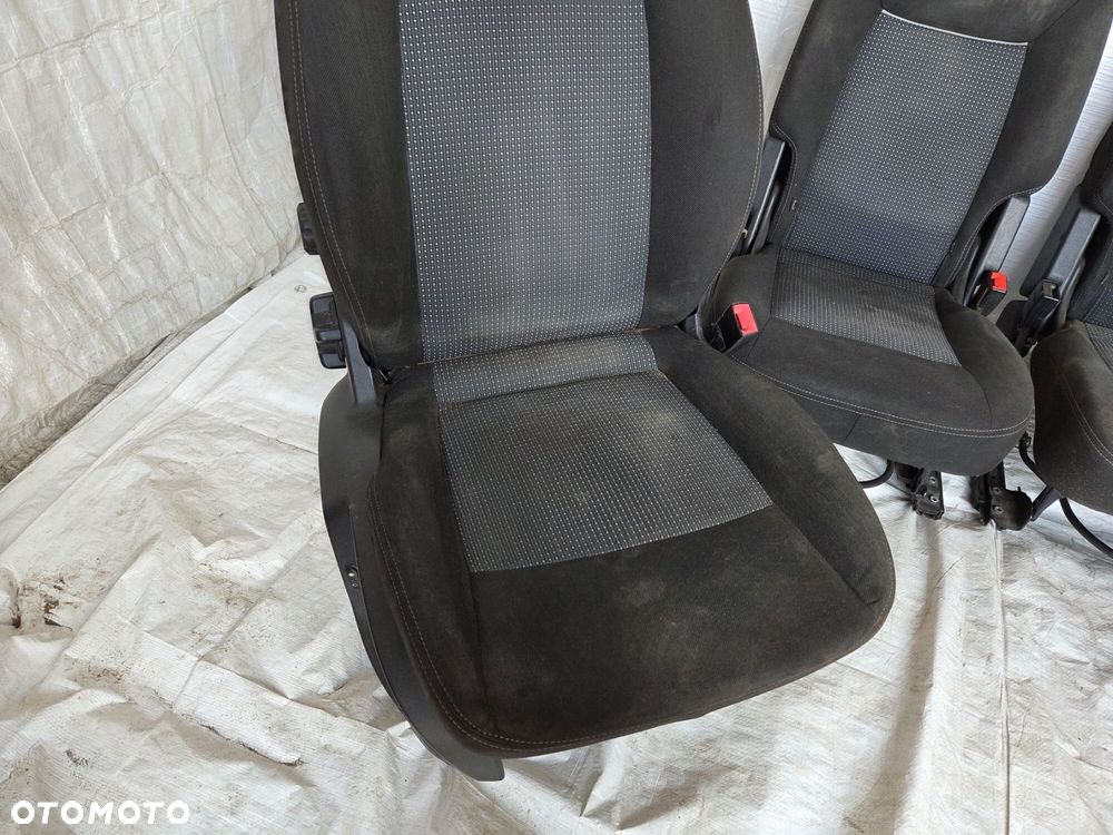 FORD GALAXY MK3 III LIFT UK ANGLIK FOTELE KANAPA TYŁ KOMPLET FOTELI - 3