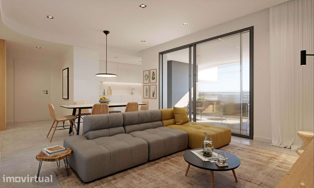 2 EXCELENTES APARTAMENTOS T1+1 E T2 CONTEMPORÂNEOS E LUXUOSOS EM PORTO - Grande imagem: 3/18