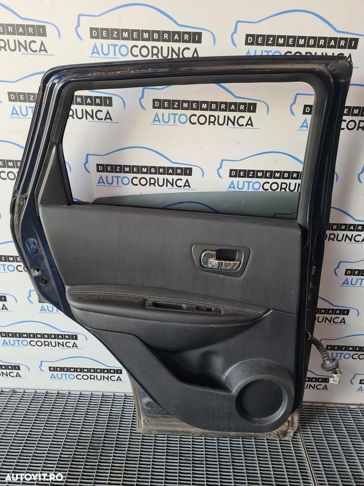 Usa Stanga Spate Nissan Qashqai Facelift 2010 - 2013 SUV 4 Usi ALBASTRU BW9 (983) ZGÂRIATA - 8