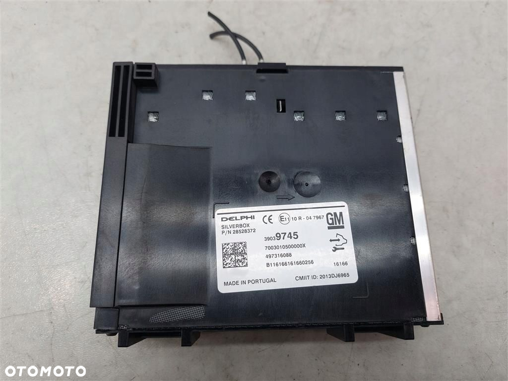 Moduł Sterownik WZMACNIACZ radia Insignia A LIFT 39039745 - 2