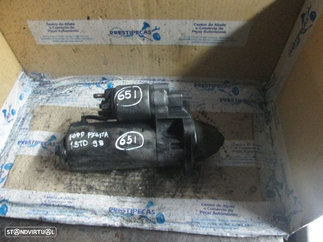Motor De Arranque 1005821124 FORD FIESTA 1998 1.8TD FORD MONDEO 1998 1.8 TD FORD FIESTA 3 1992 1.8D 60CV 3P BRANCO - 2