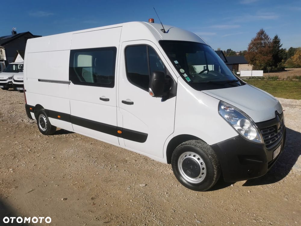 Renault Master L3H2 doka 7-osobowy Długi klima 2.3dCi-125KM Brygadówka - 3
