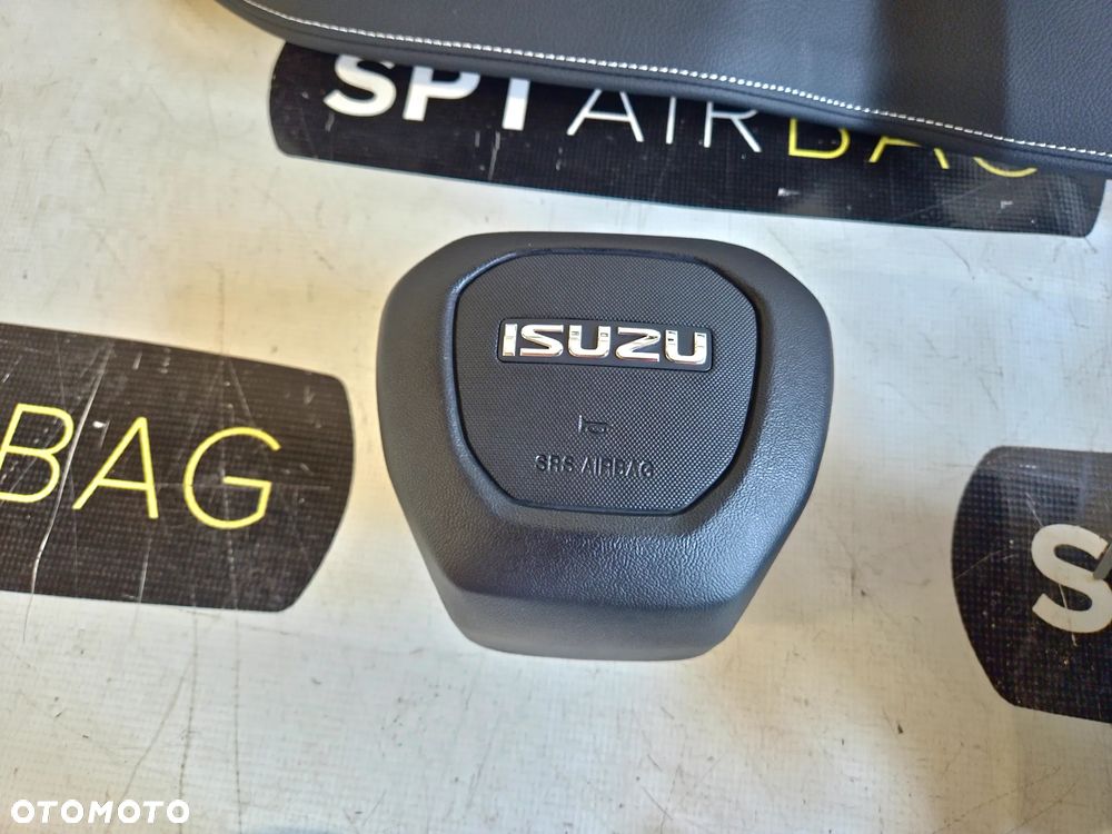 ISUZU D-MAX DESKA ROZDZIELCZA KONSOLA KOKPIT PULPIT PODUSZKI AIRBAG AIR BAG PASY KURTYNY KIT SET - 8