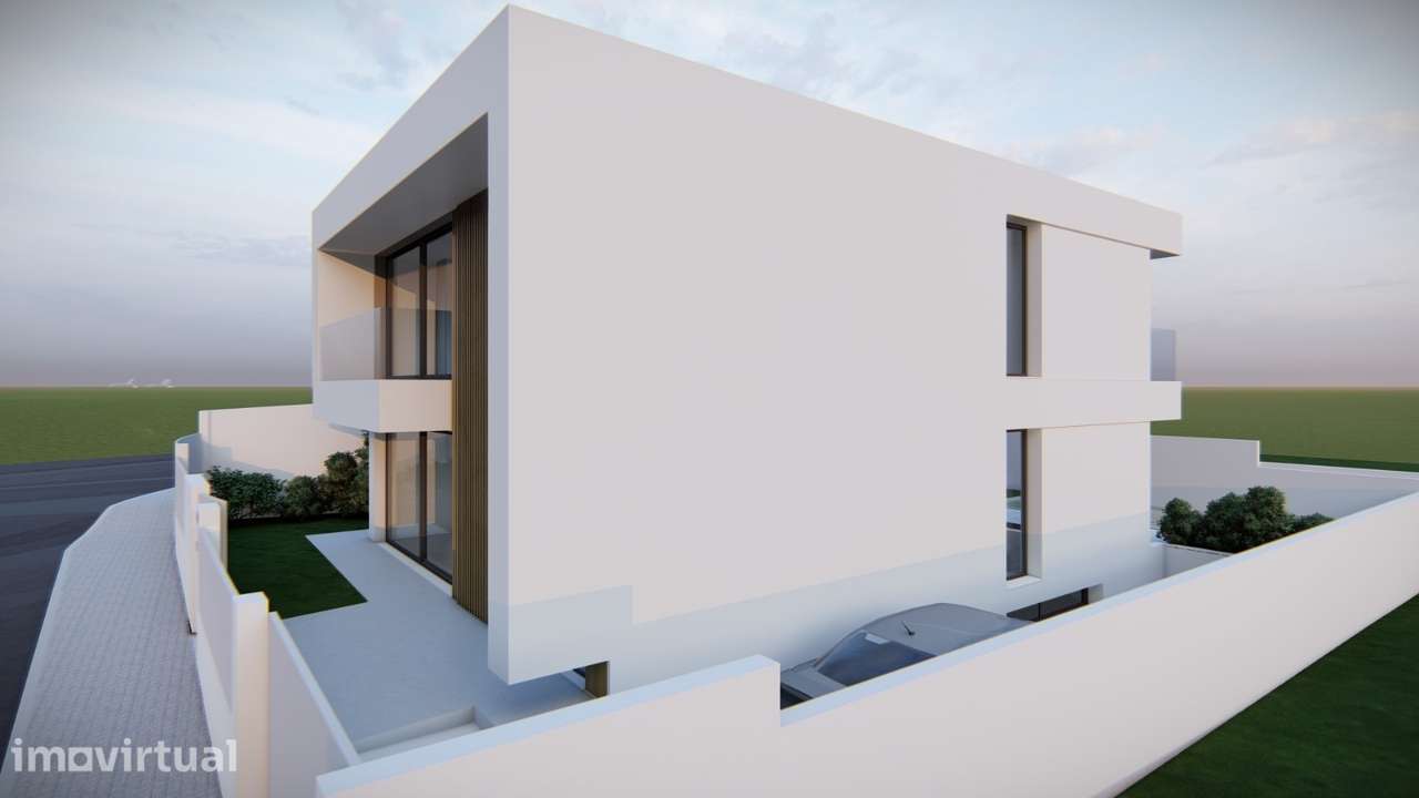 Moradia contemporânea isolada T4 com piscina, a 5 minutos da Praia do - Grande imagem: 4/33