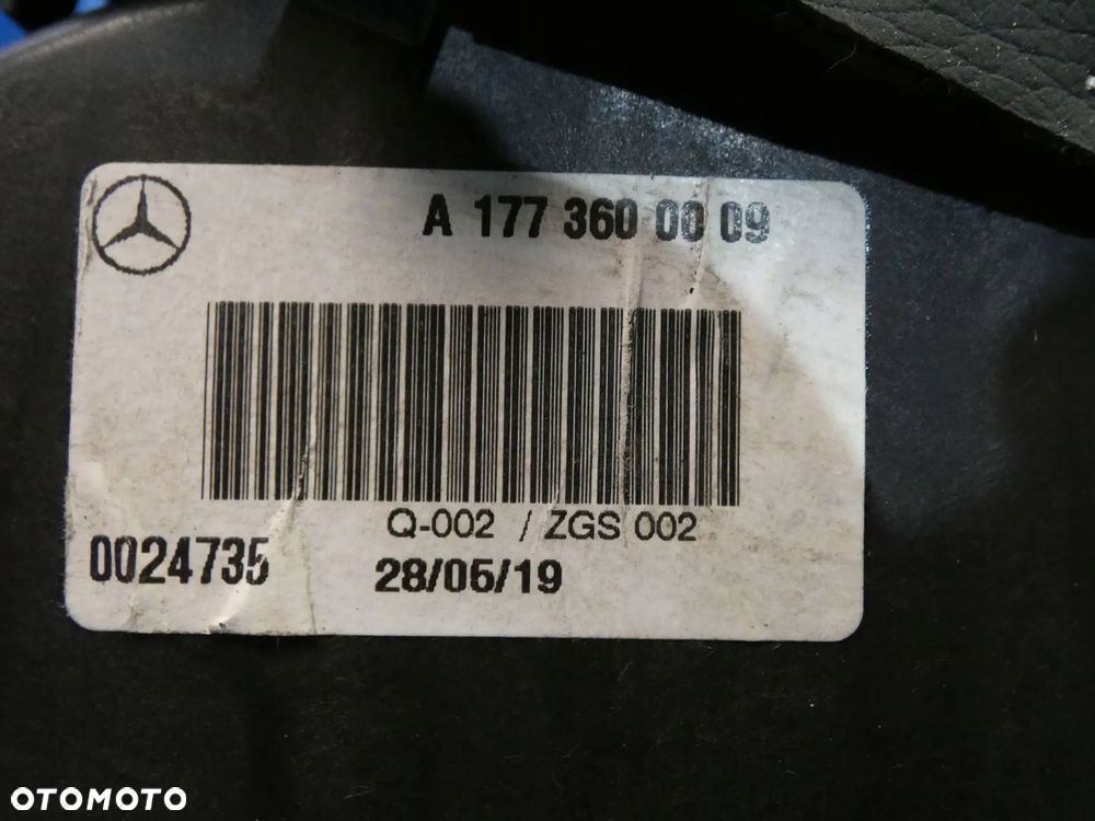 MERCEDES A KLASA W177 LEWAREK ZMIANY BIEGÓW GAŁKA MIESZEK - 4