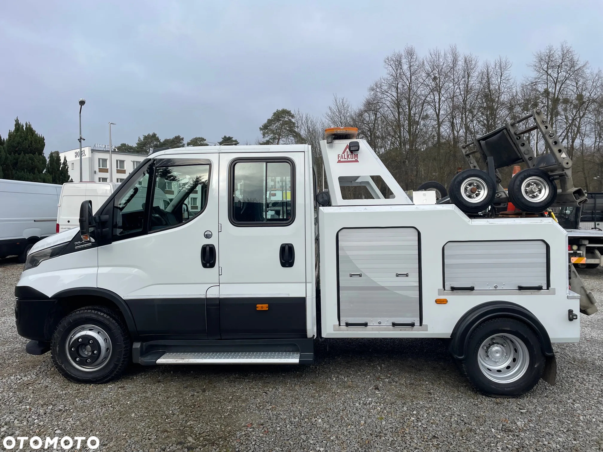 Iveco Daily 70C18 Hi-Matic Pomoc drogowa Holownik 2018r - 8