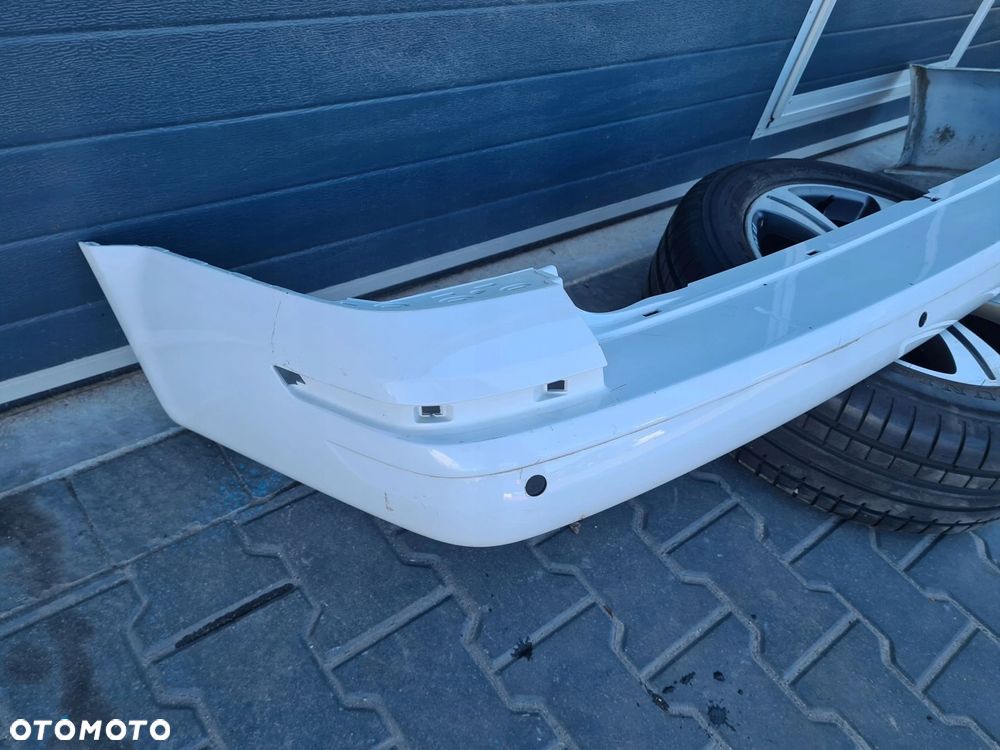 VW T6 zderzak tył biały LB9A PDC - 2