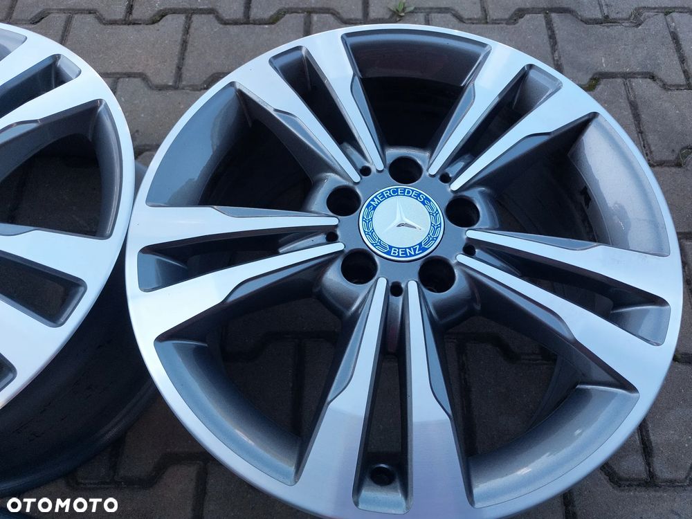 FELGI ALUFELGI 17 8J ET48 5X112 MERCEDES W212 E-KLASA JAK NOWE! A2124015602 - 4