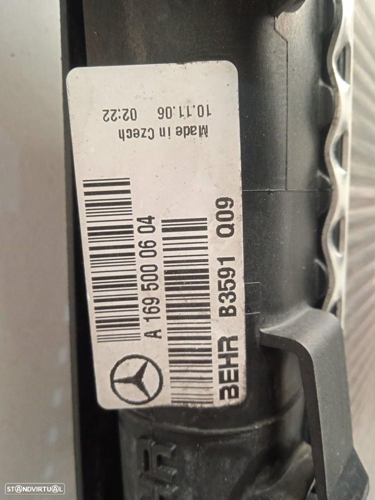 RADIADOR AGUA MERCEDES-BENZ CLASSE A 2007 - 3