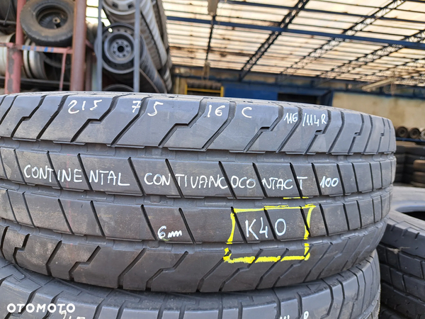Opony 215 75 16C 116/114R Continental Conti Vancontact 100 Nr K40