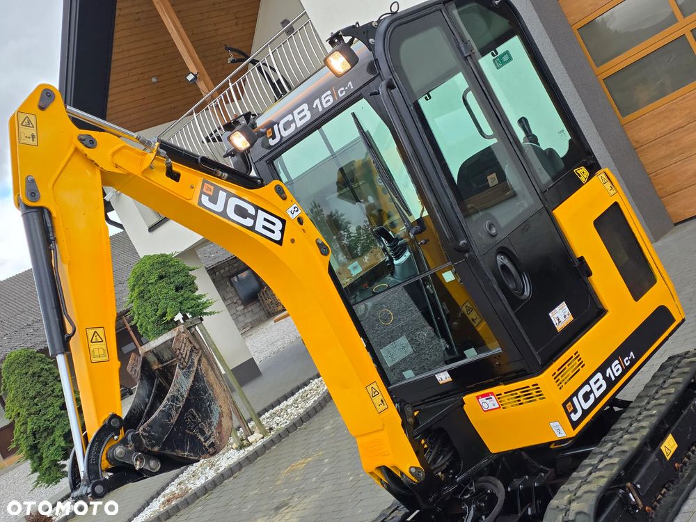 JCB JCB 16 C ful opcja najbogatsza jak nowa mini koparka sprowadzona 1 wł 8018 okazja 19 - 13