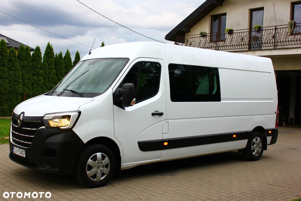 Renault Master 2.3 DCI 150KM BRYGADÓWKA 7 OSOBOWA +PAKA NAVIGACJA +KAMERA COFANIA  FV23% - 37