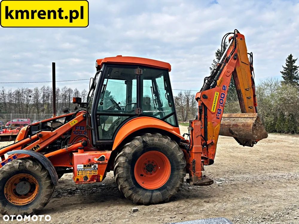 Fiat HITACHI FB100 KOPARKO-ŁADOWARKA 2000R. | NEW HOLLAND B100 B110 CASE 590 580 JCB 3CX - 18