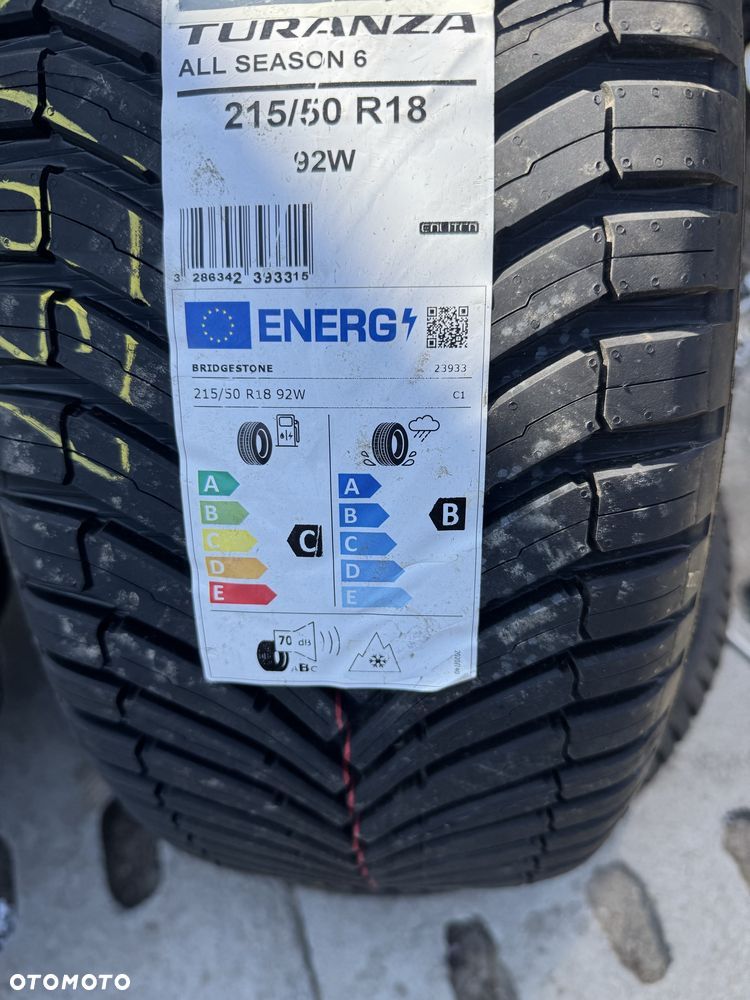 Nowe opony wielosezonowe 215/50/18 Bridgestone 2 sztuki 25r - 2