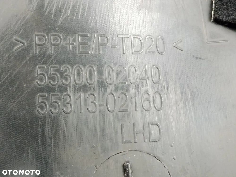 TOYOTA COROLLA E21 5D 20-24r Osłona Zaślepka Deski Rozdzielczej - 3