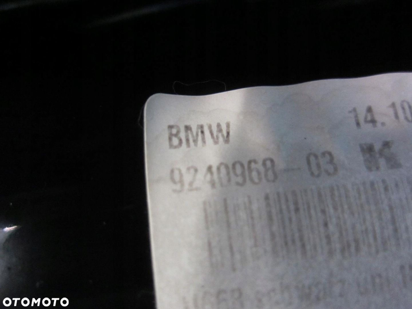 BMW F30 F22 F80 F36 LOTKA NA DACH REKIN SCHWARZ 2 668 OBUDOWA 65209259440 - 5