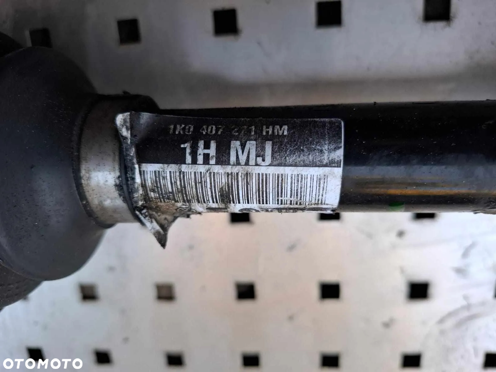 PÓŁOŚ LEWA KRÓTKA SKODA OCTAVIA II 2,0 TDI VW PASSAT B7 GOLF VI SEAT ALTEA AUDI A3 8P0 1k0407271HM - 2