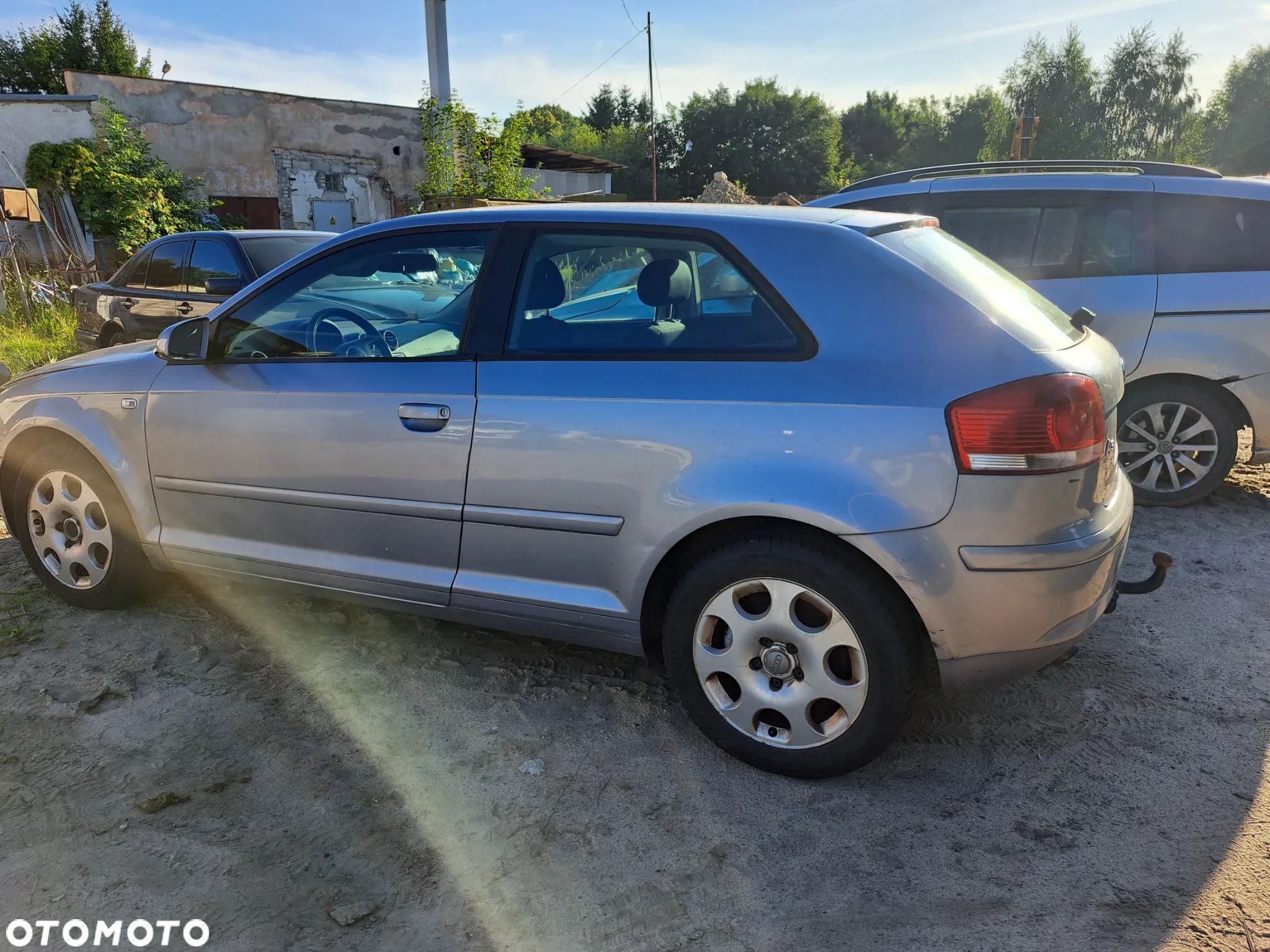 Audi A3 8P 1,9 TDI wszystkie części , maska, klapa, błotnik , silnik, rozrusznik, drzwi - 1