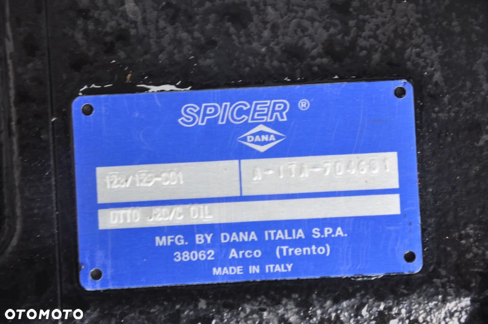 Most napedowy dana spicer nowy ITA 704601  123/129-001 - 5
