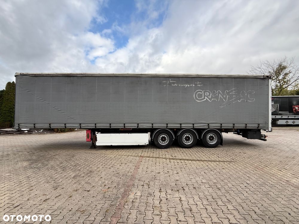 Fruehauf Firanka* Osie SAF* 2x Podnoszona Os* Paleciara* Mocna Podłoga*Winda* Z Francji - 4
