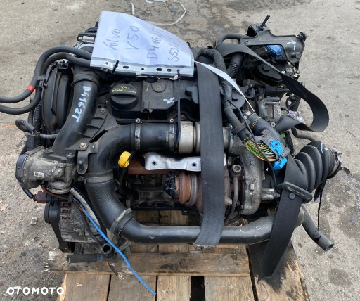 VOLVO V50 SILNIK MOTOR 1.6 D4162T CAŁKOWICIE KOMPLETNY IDEALNY - 3