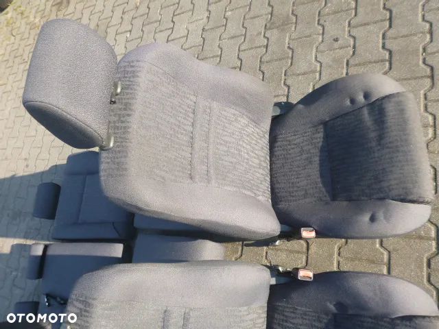 FOTEL FOTELE LEWY PRZÓD PRAWY PRZÓD + TYLNA KANAPA KOMPLET TOYOTA COROLLA E12 3D HB 01-07 - 7