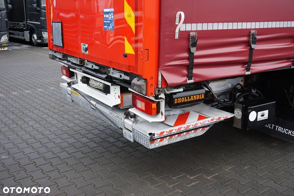 Renault T 380 / ACC / E 6 / FIRANKA + WINDA / 20 PALET / DŁ. 8,2 M / OŚ SKRĘTNA - 28