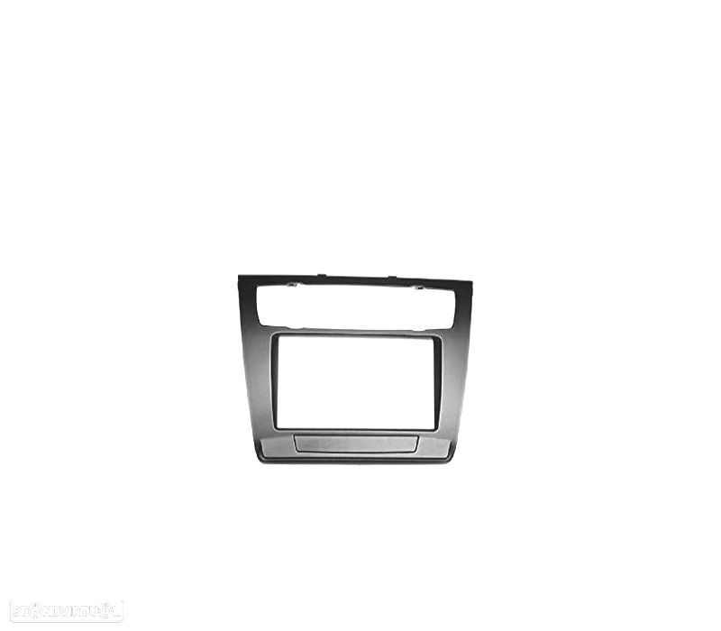 MOLDURA ADAPTADOR PRETO PARA RADIO 2-DIN BMW SERIE 1 E81 E82 E87 E88 - 2