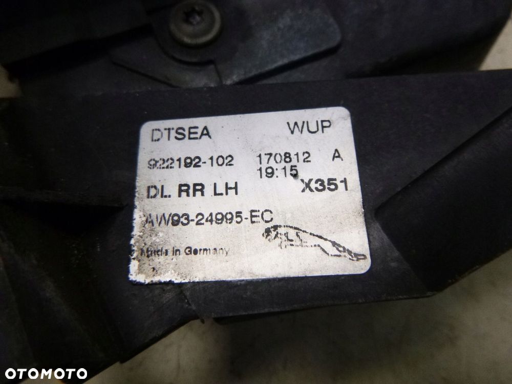 JAGUAR XJ X351 ZAMEK CENTRALKA TYŁ TYLNY LEWY ORYGINAŁ - 8