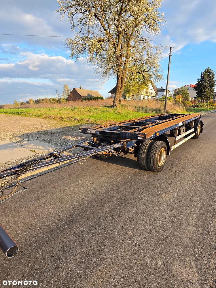 Polkon PRZYCZEPA POLKON PK-183 DO HAKOWCA ZŁOMU DO TROCIN DO TRANSPORTU KONTENERÓW ROLNICZA NA DUŻE KONTENERY - 5