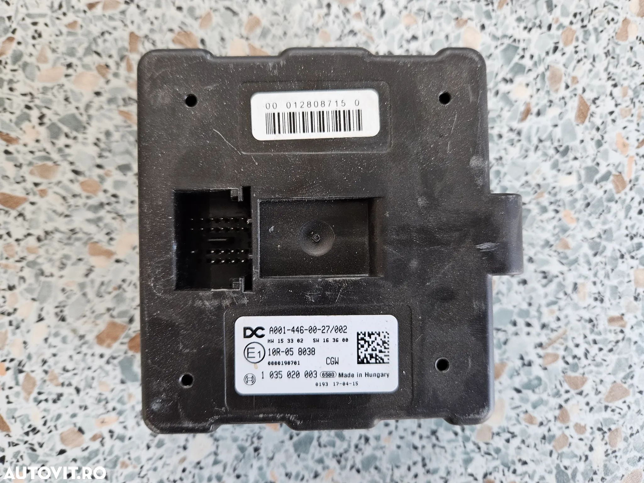 A0014460027 Calculator central gateway Mercedes Actros MP4 - 1
