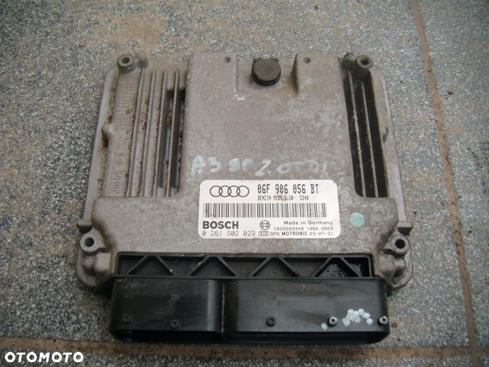 audi a3 8p 2.0 FSI komputer- sterownik silnika 06f906056bt - 1