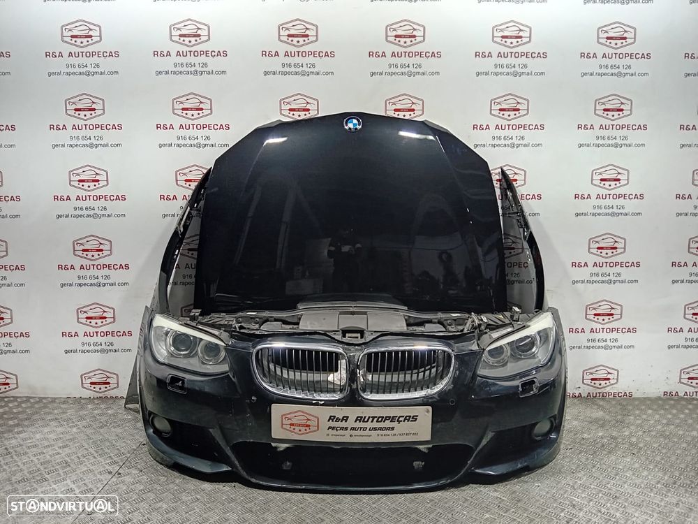 Frente Completa BMW Série 3 E92 E93 Pack M LCI Faróis Bi-Xenón Diesel Original - 19