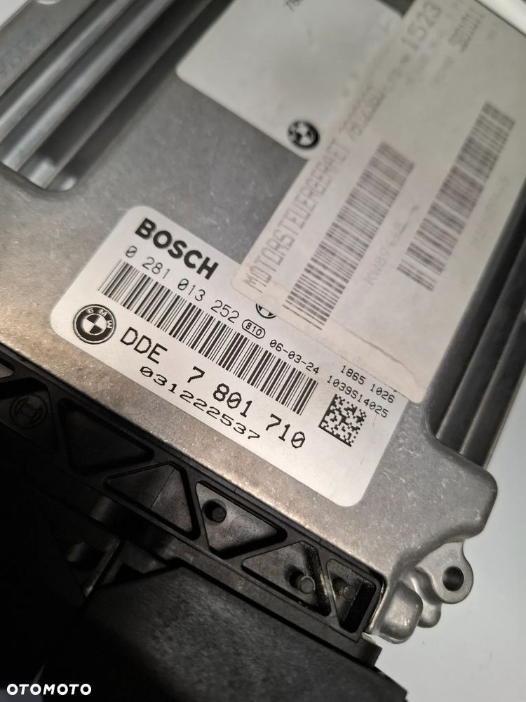 KOMPUTER STEROWNIK SILNIKA 2.0D 7801710 BMW E90 E91 E92 E93 E87 E81 M47 SLASK WYSYLKA - 2
