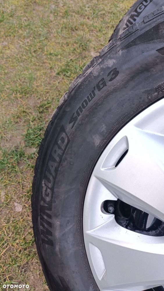 Jak nowe koła zimowe 16 5x108 Ford Kuga 2 itd 235/60/16 Kołpaki - 8