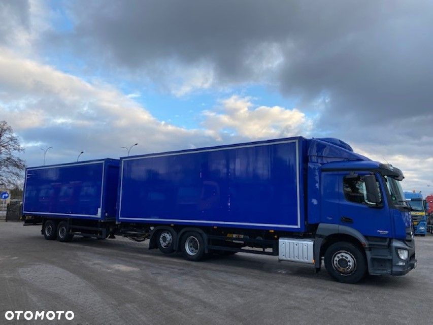 Mercedes-Benz MERCEDES ANTOS 2636 6X2 CHŁODNIA Z AGREGATEM THERMO KING T-600R Z NIEMIEC  zestaw z PRZYCZEPĄ SCHMITZ ZKO 18 IZOTERMA  NR. REF . 2030 - 4