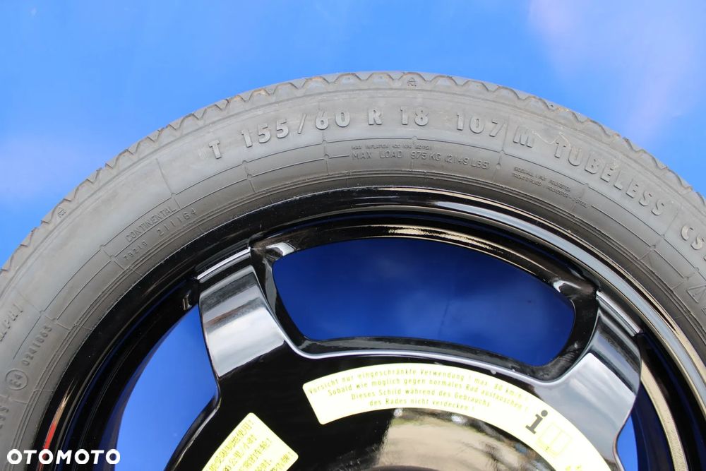 Koło dojazdowe zapas dojazdówka 18" OE Mercedes CLS W218 C218 A2124013302 - 4
