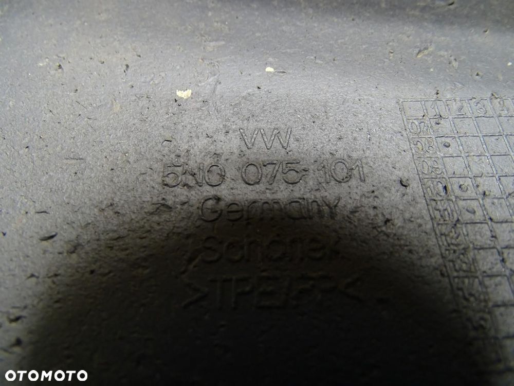 OSŁONA PRZECIWBŁOTNA CHLAPACZE PRZÓD TYŁ KOMPLET 5N0075101 VW TIGUAN I 5N - 7