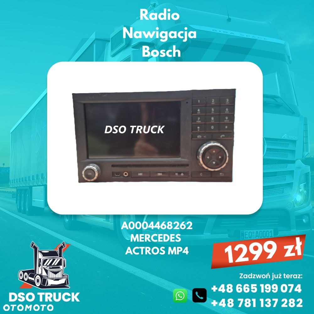 Radio Nawigacja Bosch Mercedes Actros MP4 - 4