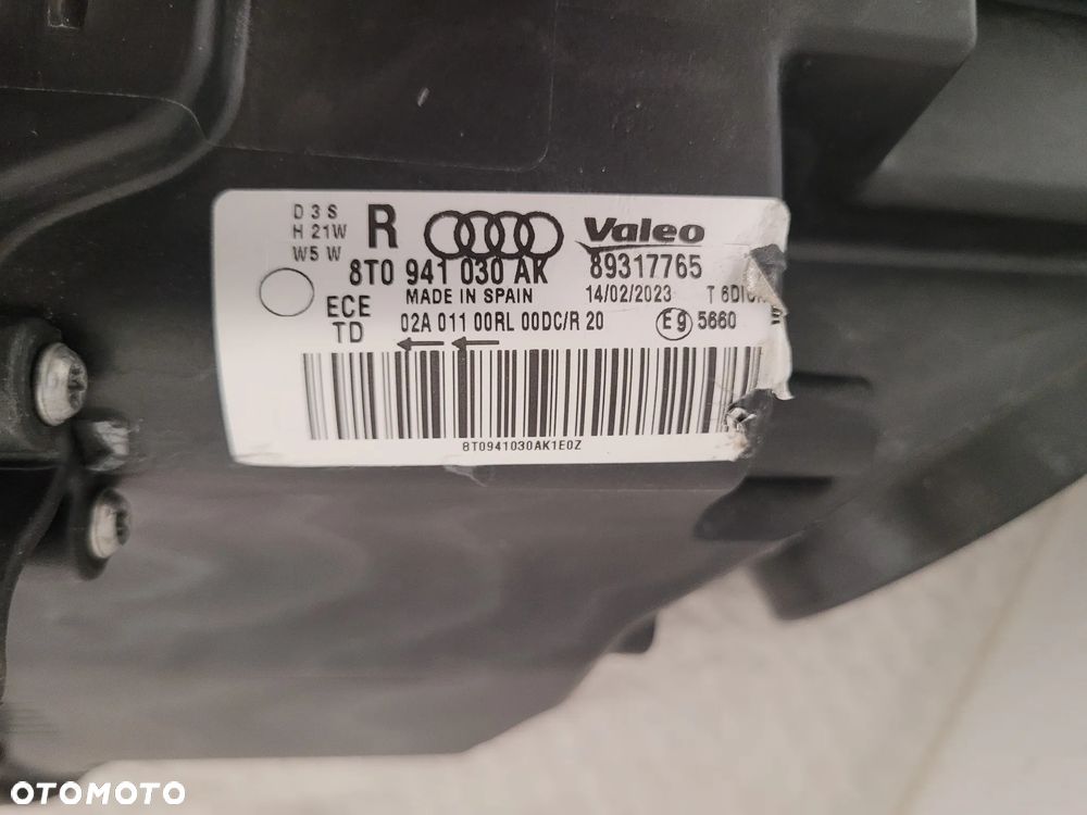 AUDI A5 8T LAMPA PRZOD XENON LED PRAWA - 7