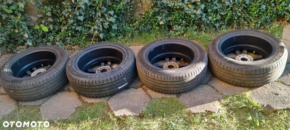 Letnie czarne Mitsubishi MMDA06 Continental PremiumContact 7 215/55 R17 94 V FR 5x114,3 - 12