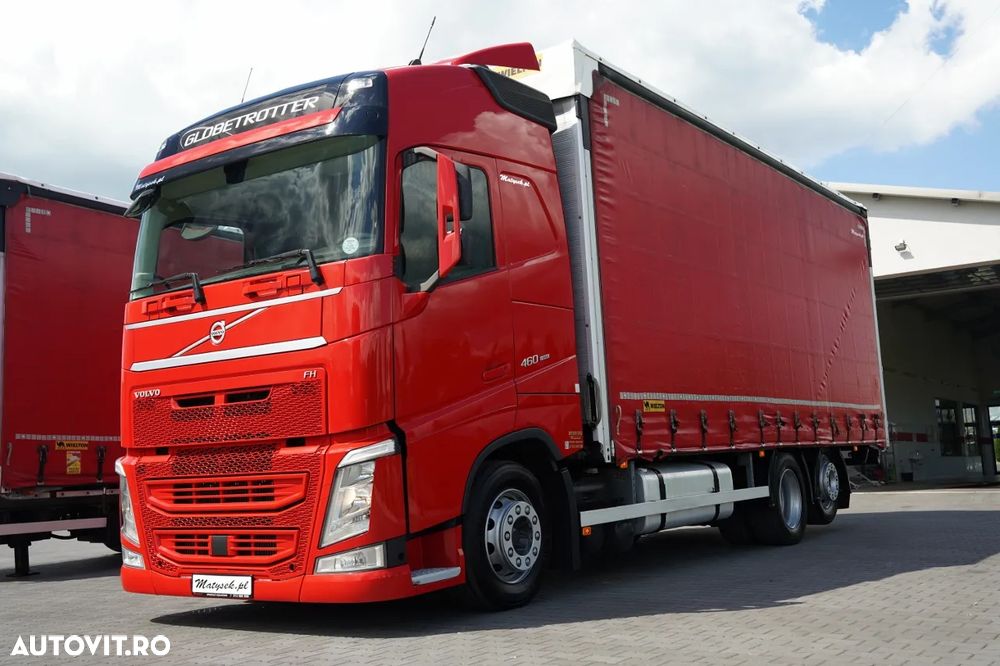 Volvo FH 460 / 7.4 M CORTINĂ / I-SAVE / I-PARK COOL / PUNTE RIDICATĂ / DIRECȚIE / CORTINĂ RANFORSATĂ - 4