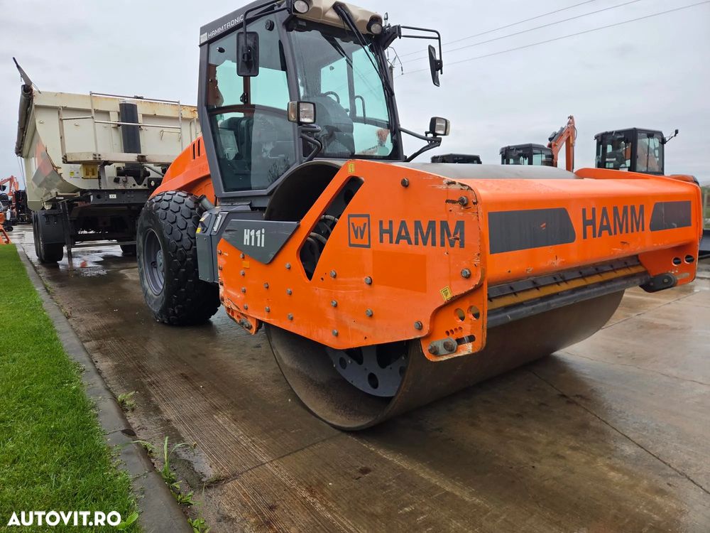 Hamm H11i, 2019, 927h, 13,2 tone, latime tamburi 2,1m, produs in GERMANIA, motor DEUTZ 115CP, Aer conditionat, Lungime 5,9m, anv 90% ok, posibilitate leasing, PROMOTIE 69.900 EUR+Tva - 8