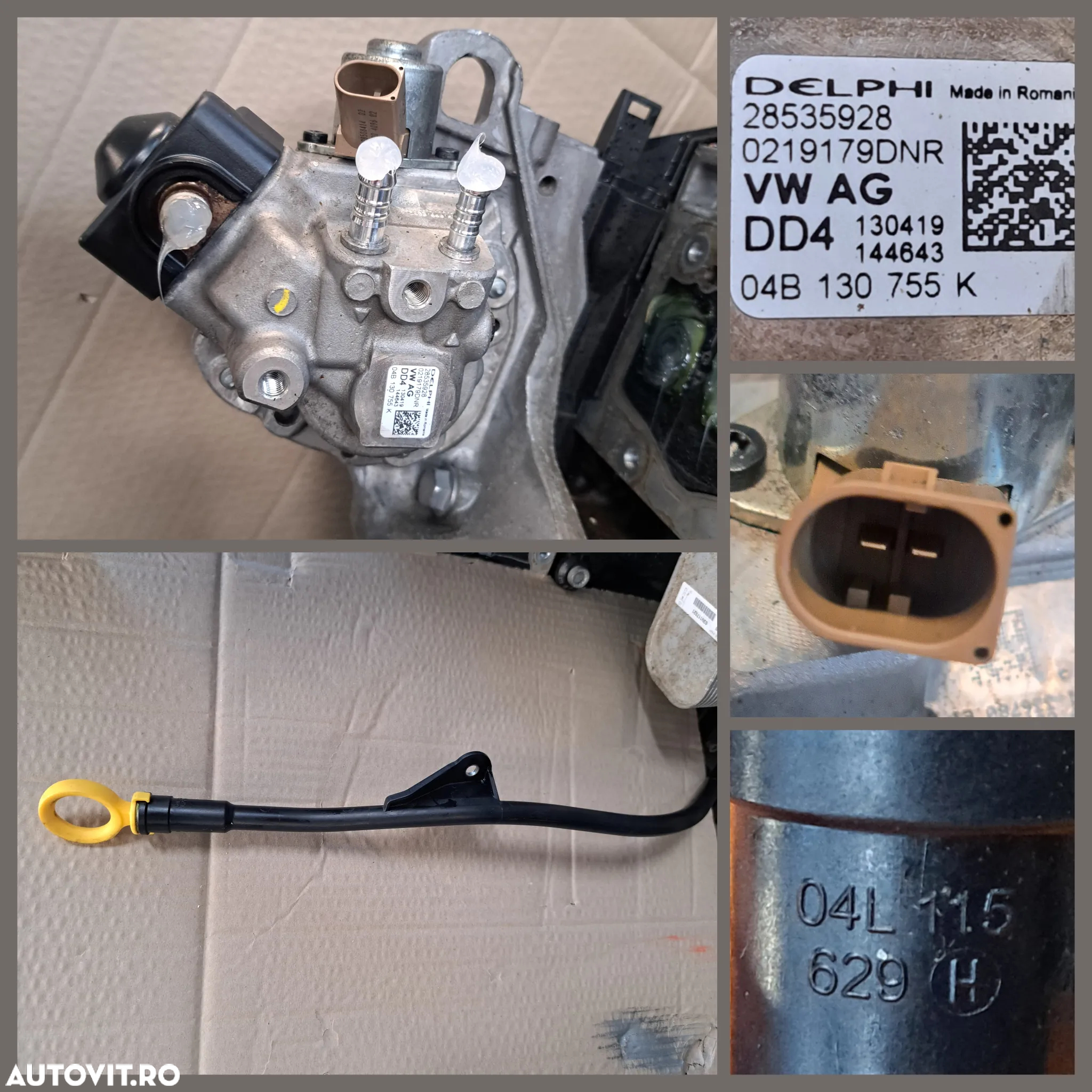 -2- Anexe motor VW Crafter 2.0 tdi 2016-2024 turbina electromotor galerie admisie cutie de viteze kit ambreiaj rampa injectoare - 2